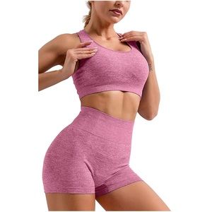 Pink workout set